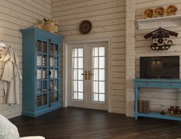Продажа Узкий шкаф со стеклянными дверцами в каталоге Купить Узкий шкаф со стеклянными дверцами в каталоге