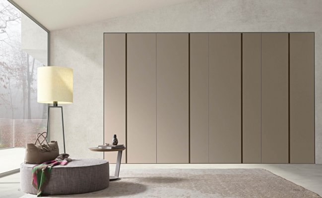 Распашной шкаф цвет капучино