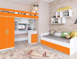 Продажа Шкаф совмещенный с кроватью и столом в каталоге Купить Шкаф совмещенный с кроватью и столом в каталоге